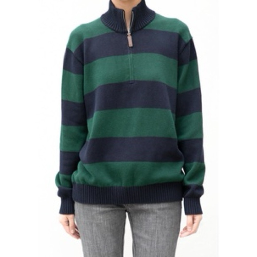 Aleah Cotton Stipe Sweater